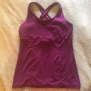 Women’s Champion Plum Workout Top Size XL